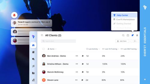 Familiarize Yourself with the Everfit Dashboard